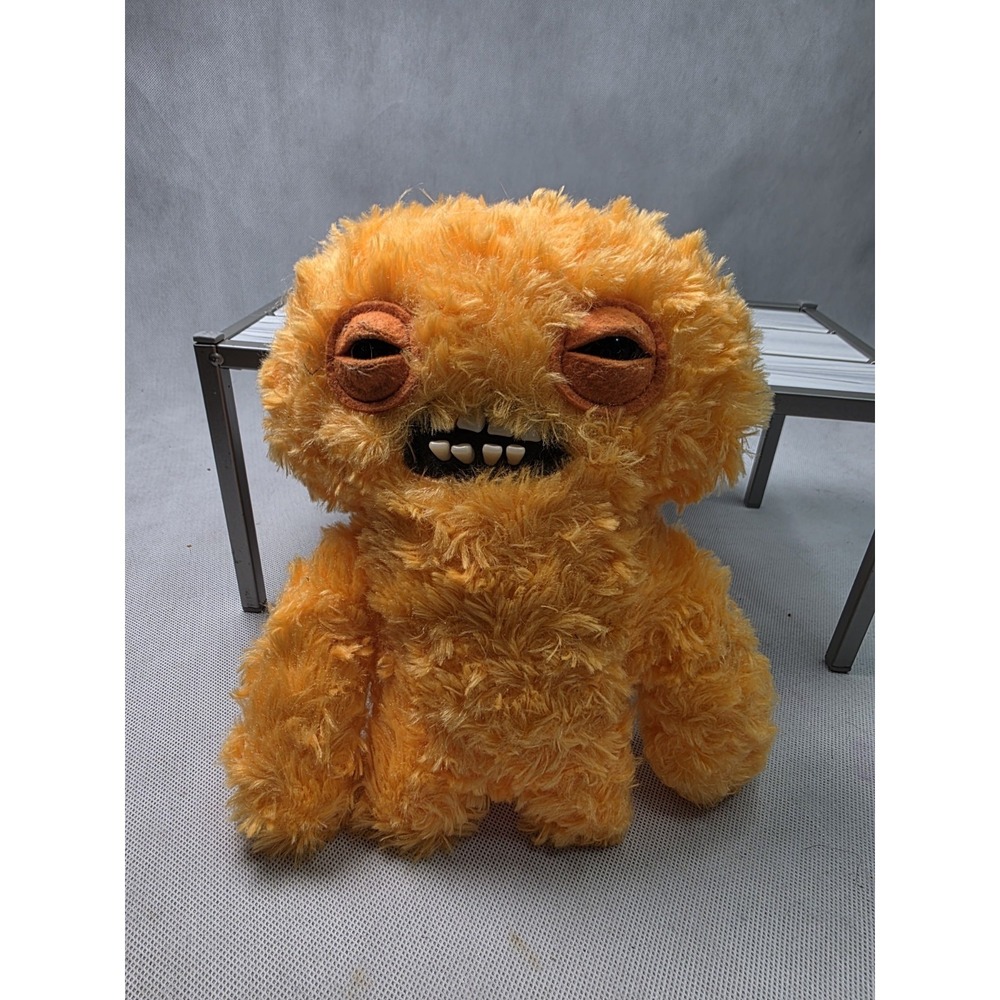 Zuru Fuggler Chaos Crew Squidge Orange Funny Ugly Monster Soft Plush Stuffed Toy
